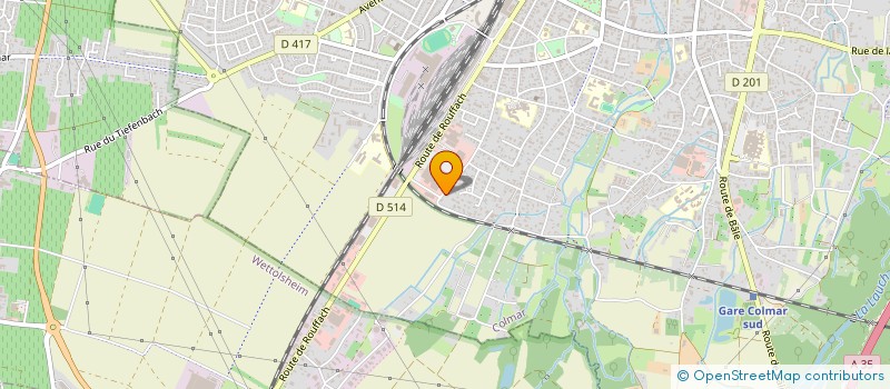 localisation de l'entreprise MADAME MARIE-CHRISTINE LOUTERBACH  COLMAR