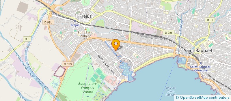 localisation de l'entreprise MADAME MARIE-CHRISTINE MACARIO à FREJUS