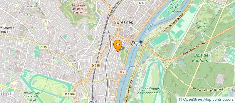 localisation de l'entreprise MADAME MARIE-CHRISTINE MARCHAL à SURESNES