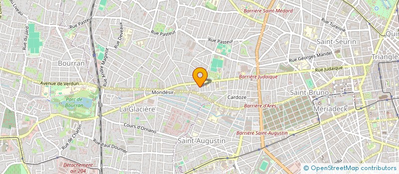 localisation de l'entreprise MADAME MARIE-CHRISTINE MARMIESSE à BORDEAUX
