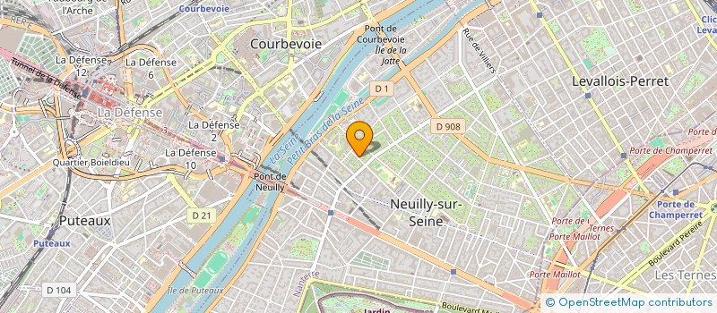 localisation de l'entreprise MADAME MARIE-CHRISTINE MARTIN à NEUILLY-SUR-SEINE