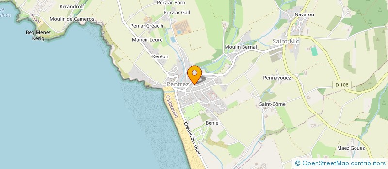 localisation de l'entreprise MADAME MARIE-CHRISTINE MICHELET  SAINT-NIC