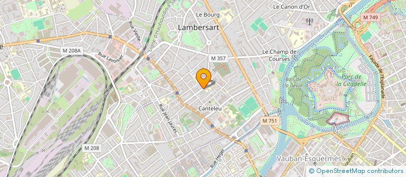 localisation de l'entreprise MADAME MARIE-CHRISTINE MONFORT à LAMBERSART