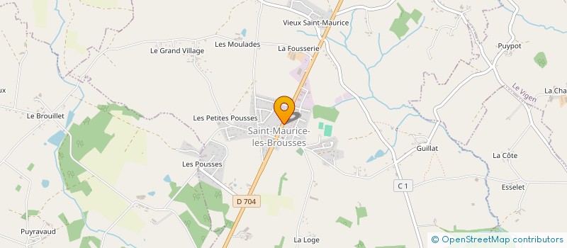 localisation de l'entreprise MADAME MARIE-CHRISTINE MONTELU à SAINT-MAURICE-LES-BROUSSES