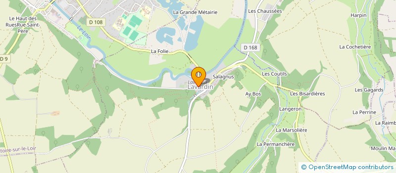 localisation de l'entreprise MADAME MARIE-CHRISTINE MOREIRA à LAVARDIN