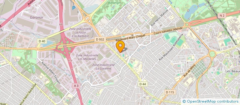 localisation de l'entreprise MADAME MARIE CHRISTINE MOREIRA VARELA à AULNAY-SOUS-BOIS