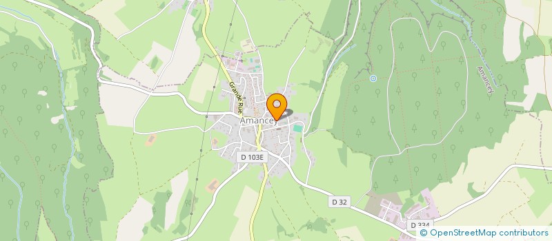 localisation de l'entreprise MADAME MARIE-CHRISTINE MOURLON  AMANCEY