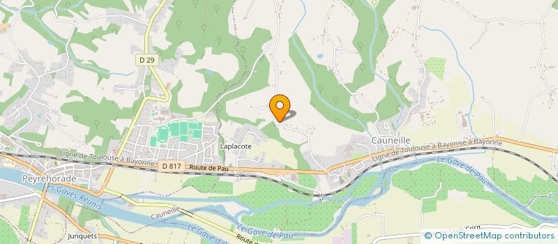 localisation de l'entreprise MADAME MARIE-CHRISTINE PASCOUAU  CAUNEILLE