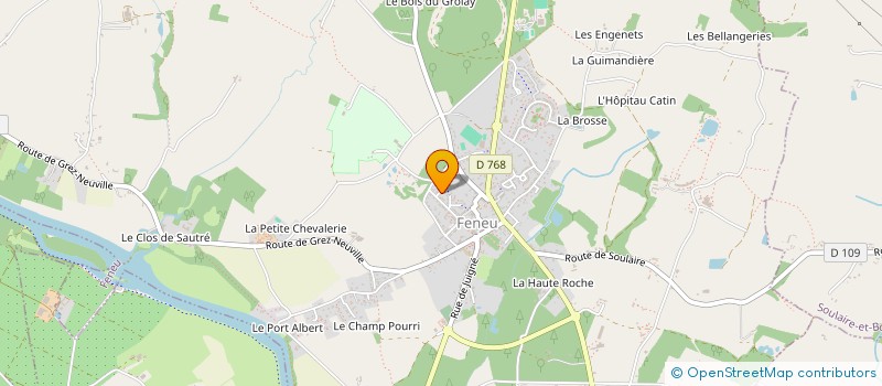 localisation de l'entreprise MADAME MARIE-CHRISTINE PEROT  FENEU