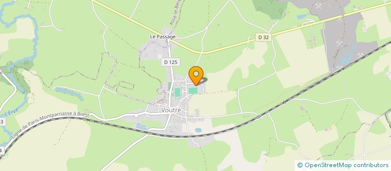 localisation de l'entreprise MADAME MARIE CHRISTINE PHILIPS  VOUTRE