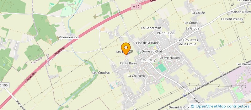 localisation de l'entreprise MADAME MARIE CHRISTINE PICARD à CHAINGY