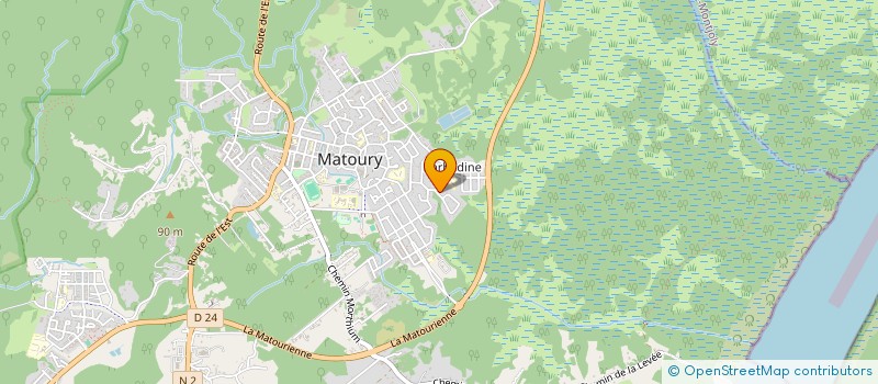 localisation de l'entreprise MADAME MARIE CHRISTINE PILET à MATOURY