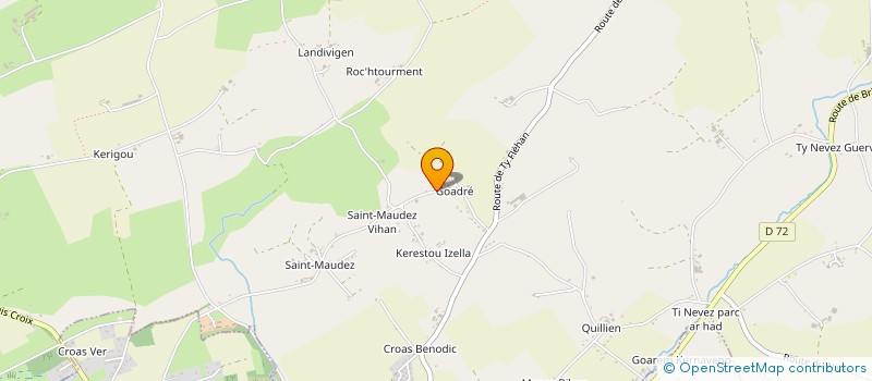 localisation de l'entreprise MADAME MARIE-CHRISTINE PLANCHON  CHATEAULIN