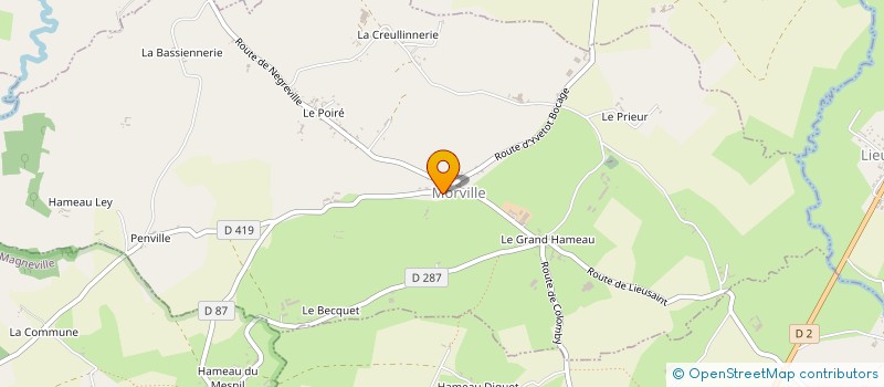 localisation de l'entreprise MADAME MARIE-CHRISTINE POUTHAS  MORVILLE