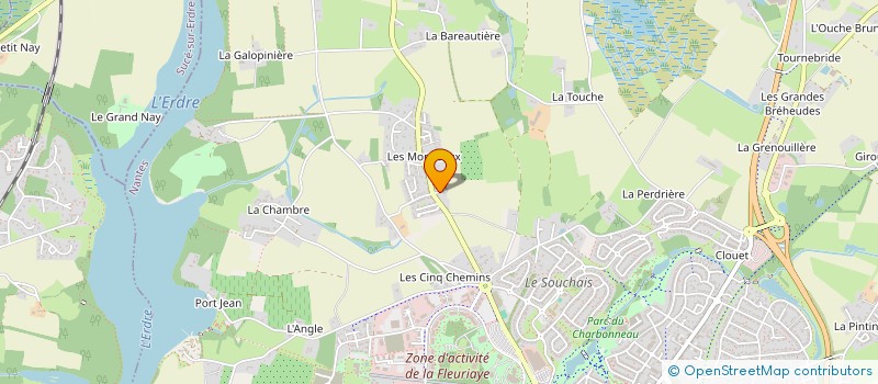 localisation de l'entreprise MADAME MARIE-CHRISTINE RABILLET à CARQUEFOU