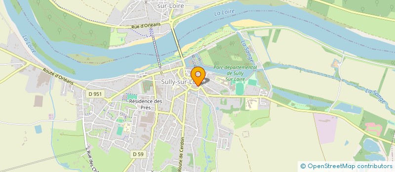 localisation de l'entreprise MADAME MARIE-CHRISTINE RAFFARD à SULLY-SUR-LOIRE