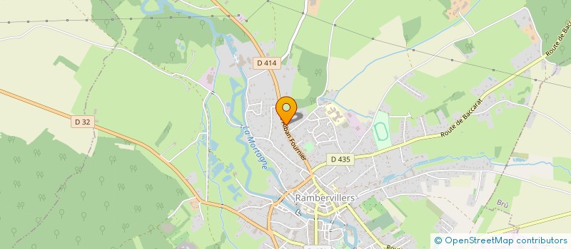 localisation de l'entreprise MADAME MARIE-CHRISTINE REMY  RAMBERVILLERS