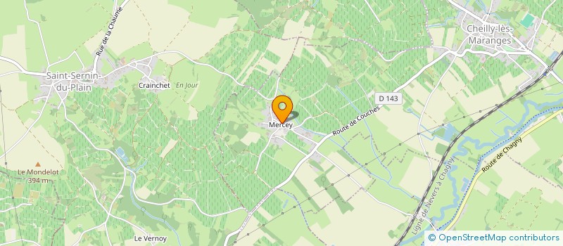 localisation de l'entreprise MADAME MARIE CHRISTINE RENARD à CHEILLY-LES-MARANGES