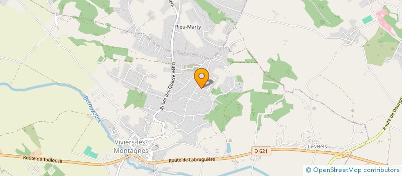 localisation de l'entreprise MADAME MARIE-CHRISTINE REY  VIVIERS-LES-MONTAGNES