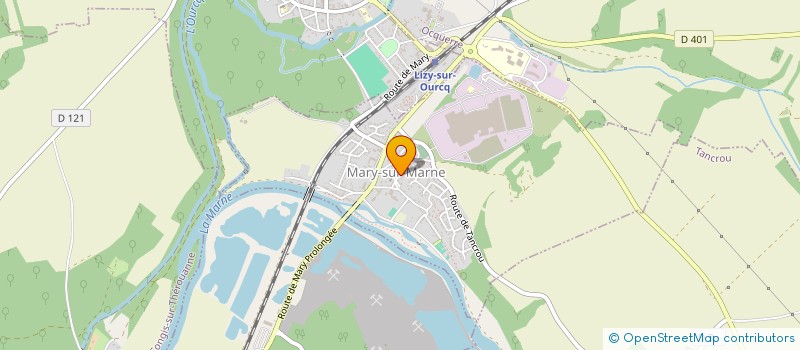 localisation de l'entreprise MADAME MARIE-CHRISTINE RODRIGUES  MAGNY-EN-VEXIN