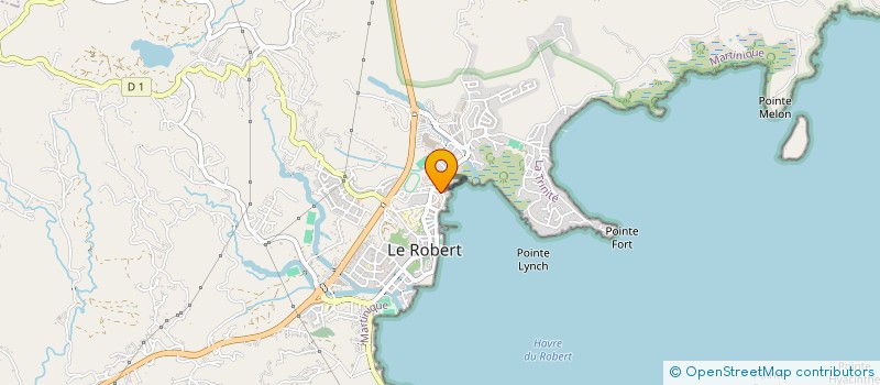 localisation de l'entreprise MADAME MARIE-CHRISTINE ROMDER à LE ROBERT