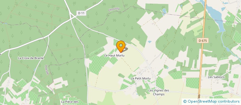 localisation de l'entreprise MADAME MARIE-CHRISTINE RONSIN  SAINT-ROMAIN-SUR-CHER