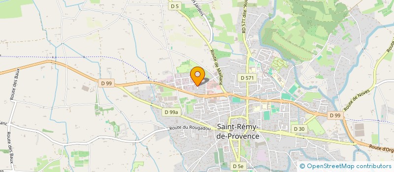 localisation de l'entreprise MADAME MARIE-CHRISTINE ROSA  ST REMY DE PROVENCE