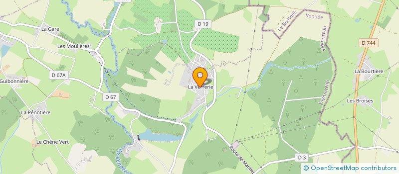 localisation de l'entreprise MADAME MARIE-CHRISTINE ROUET  FOUSSAIS-PAYRE