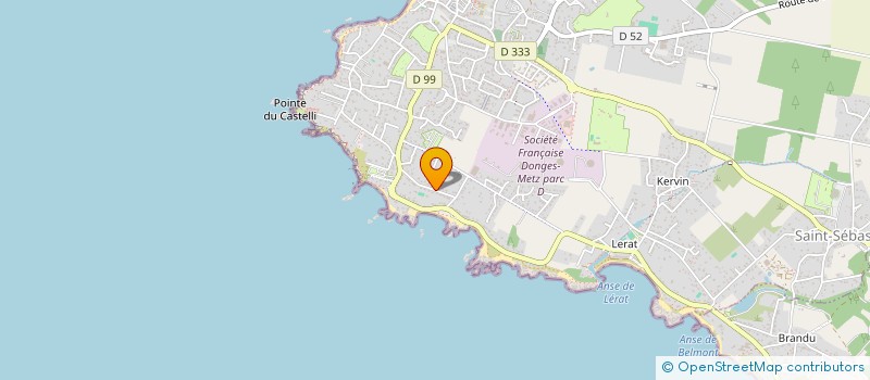 localisation de l'entreprise MADAME MARIE-CHRISTINE ROUSSEFF  PIRIAC-SUR-MER