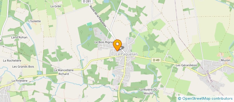 localisation de l'entreprise MADAME MARIE-CHRISTINE ROUSSET  VIGNEUX-DE-BRETAGNE