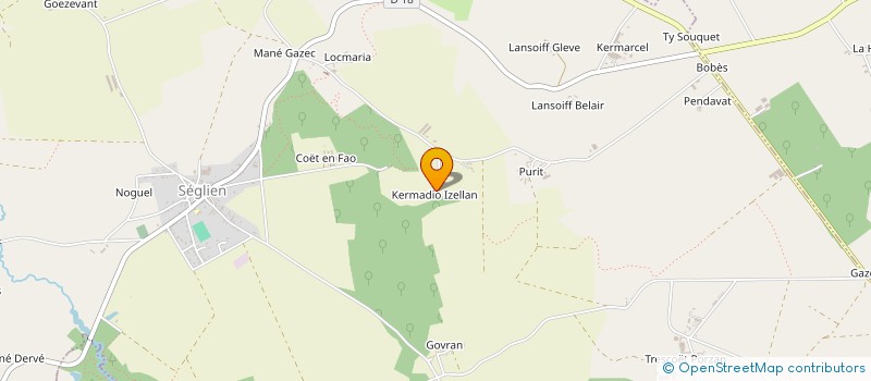 localisation de l'entreprise MADAME MARIE CHRISTINE ROUXEL  SEGLIEN