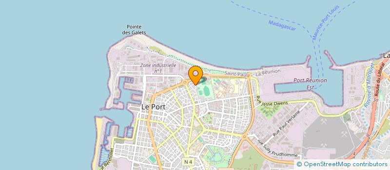 localisation de l'entreprise MADAME MARIE-CHRISTINE SAINT-ALME  LE PORT