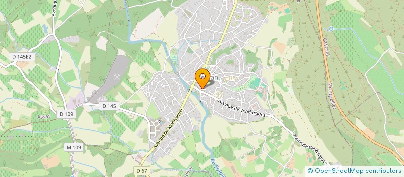 localisation de l'entreprise MADAME MARIE CHRISTINE SANCHO  TEYRAN