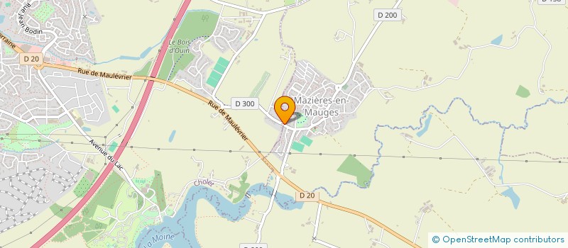localisation de l'entreprise MADAME MARIE CHRISTINE SEARLE à CHOLET