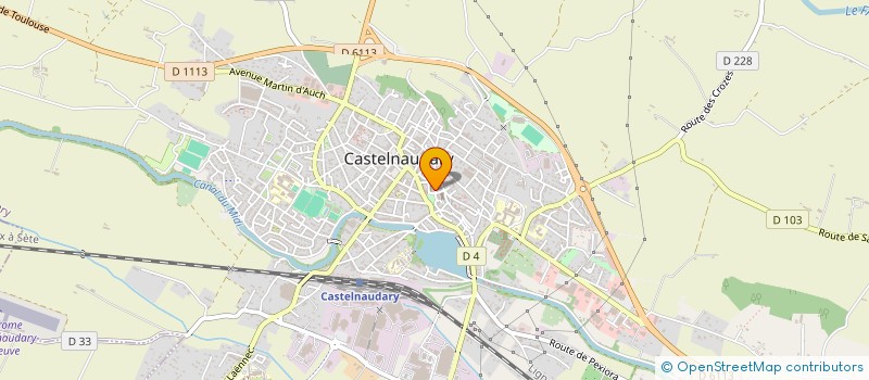 localisation de l'entreprise MADAME MARIE CHRISTINE SERRENTINO à CASTELNAUDARY