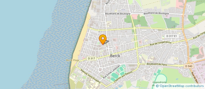 localisation de l'entreprise MADAME MARIE-CHRISTINE SONG à BERCK