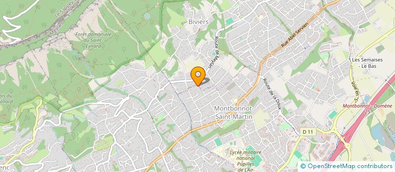 localisation de l'entreprise MADAME MARIE-CHRISTINE SPERONI à MONTBONNOT-SAINT-MARTIN