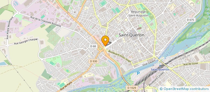 localisation de l'entreprise MADAME MARIE-CHRISTINE TAMBORSKI à SAINT-QUENTIN