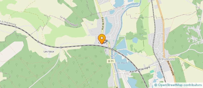 localisation de l'entreprise MADAME MARIE CHRISTINE TEIXEIRA  MEREY