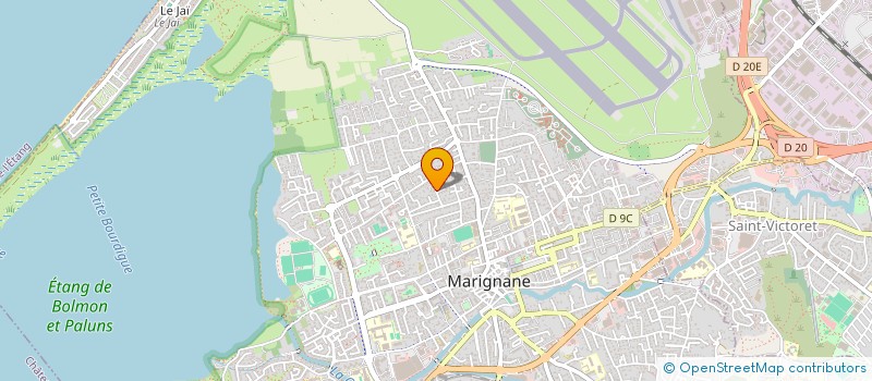 localisation de l'entreprise MADAME MARIE-CHRISTINE TENDERO  MARIGNANE
