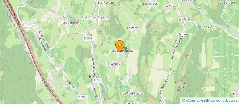 localisation de l'entreprise MADAME MARIE-CHRISTINE TIVOLLE à BERZE-LA-VILLE