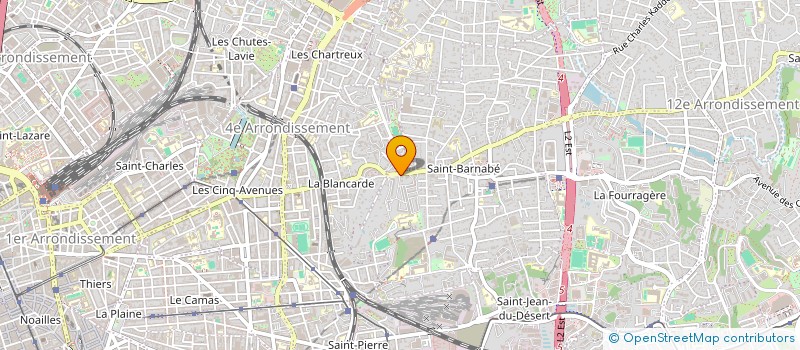 localisation de l'entreprise MADAME MARIE-CHRISTINE TIZOT à MARSEILLE