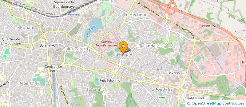 localisation de l'entreprise MADAME MARIE-CHRISTINE ZALAY à VANNES