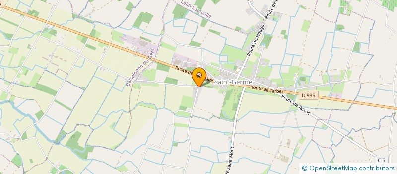 localisation de l'entreprise MADAME MARIE-CHRISTNE KADENBACH  SAINT-GERME