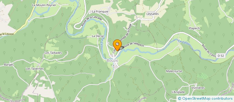 localisation de l'entreprise MADAME MARIE CHRISTOLOMME  CENAC-ET-SAINT-JULIEN