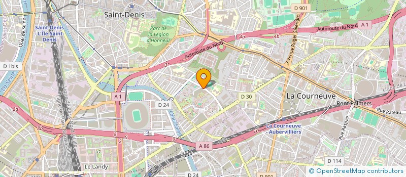 localisation de l'entreprise MADAME MARIE-CHRISTOPHE SEGUIN  SAINT-DENIS