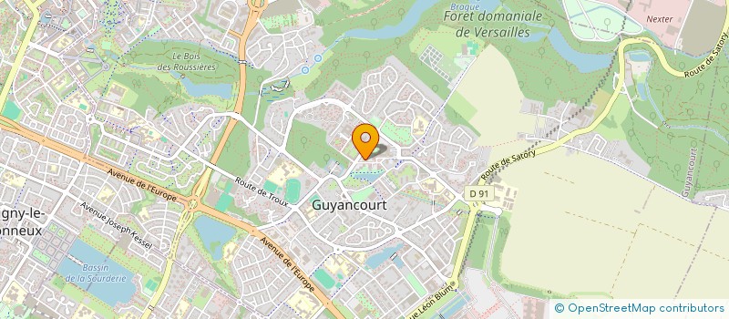 localisation de l'entreprise MADAME MARIE CIME  GUYANCOURT