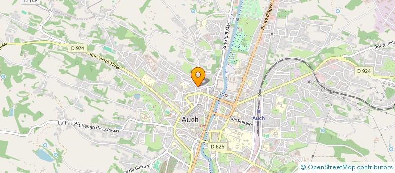 localisation de l'entreprise MADAME MARIE CIMINO  DAX