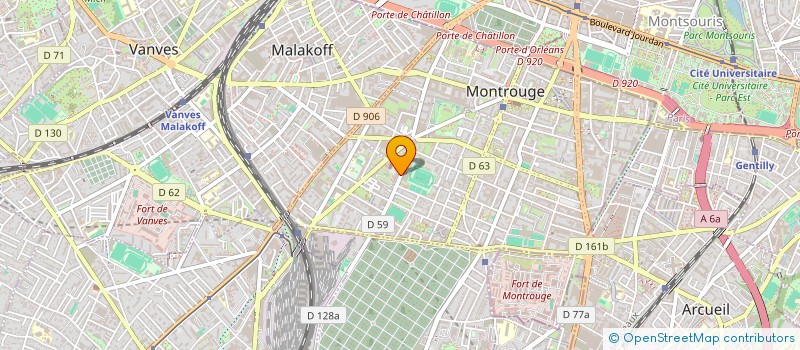 localisation de l'entreprise MADAME MARIE CISSE à MONTROUGE