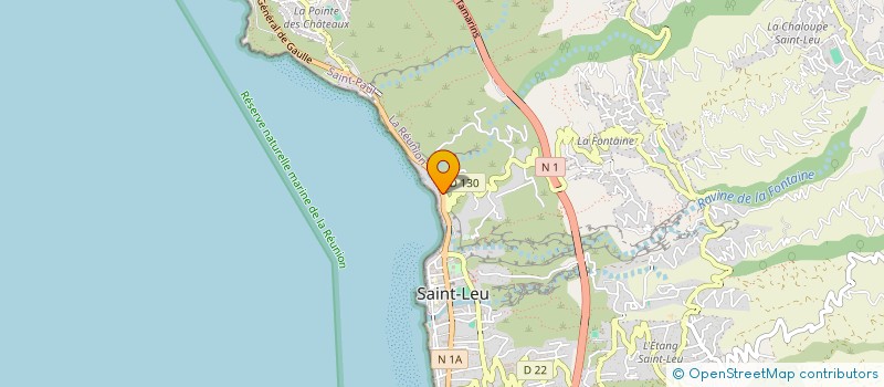 localisation de l'entreprise MADAME MARIE CLAIN  SAINT-LEU